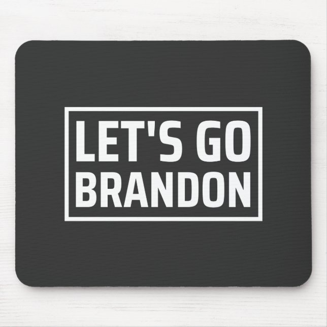 lets go brandon lets go brandon mouse mat (Front)