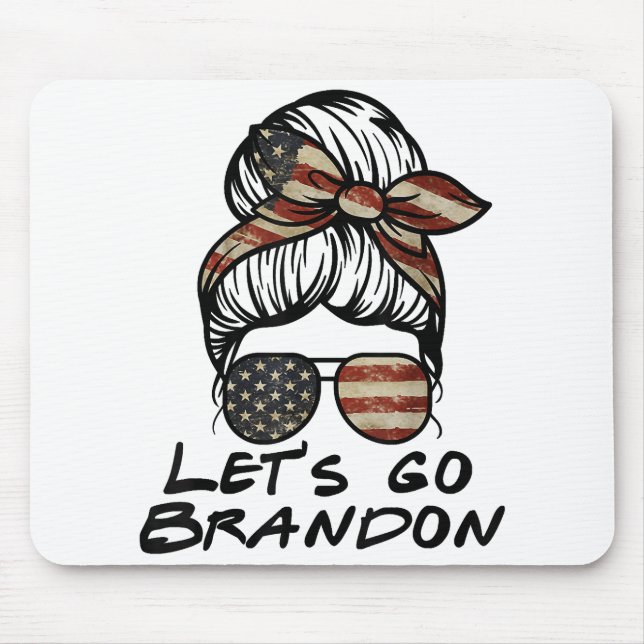 Let's Go Brandon, Lets Go Brandon  Mouse Mat (Front)