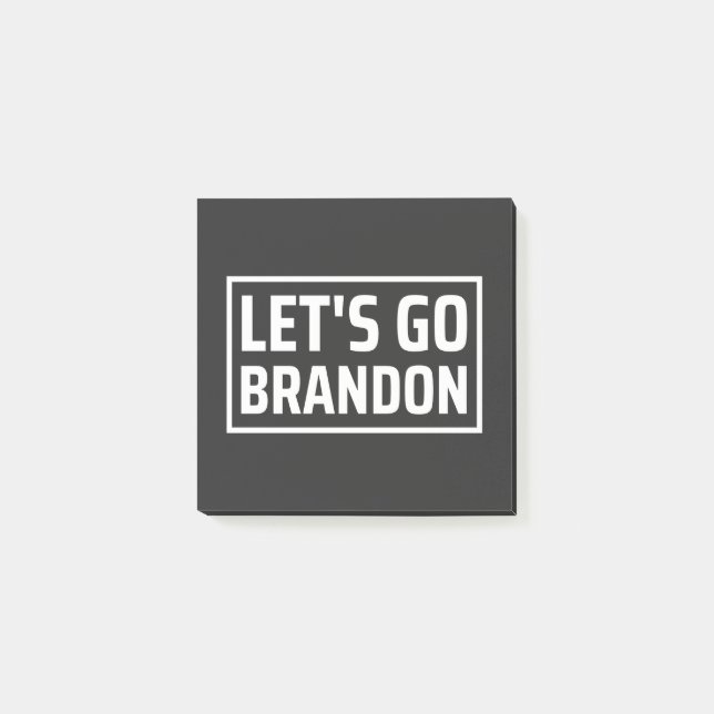 lets go brandon lets go brandon post-it notes (Front)