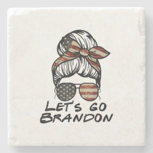 Let's Go Brandon, Lets Go Brandon  Stone Coaster