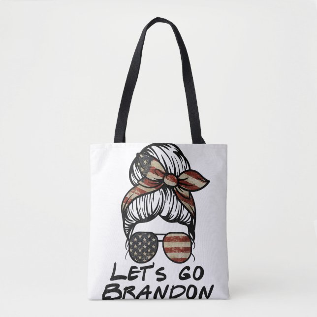 Let's Go Brandon, Lets Go Brandon  Tote Bag (Front)