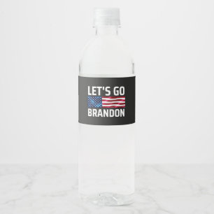 lets go brandon lets go brandon water bottle label