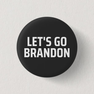 let's go brandon Magnet 3 Cm Round Badge