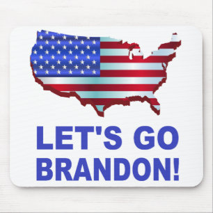 Let's Go Brandon! Mouse Mat