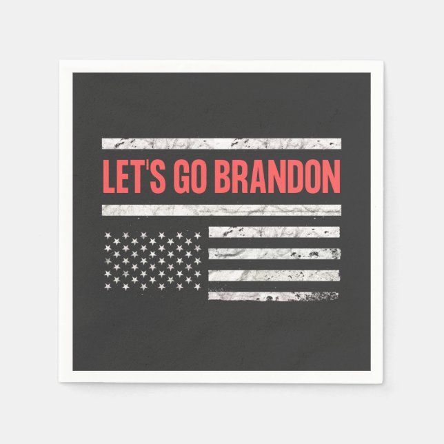 Let's Go Brandon Napkin (Front)