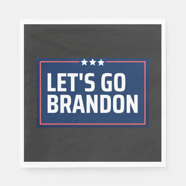 Let's Go Brandon Napkin (Front)