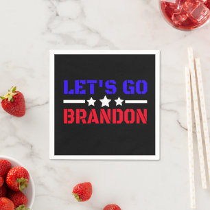 Let's Go Brandon Napkin