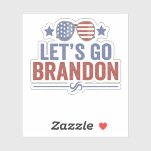 Let's go Brandon Patriotic American Sunglasses