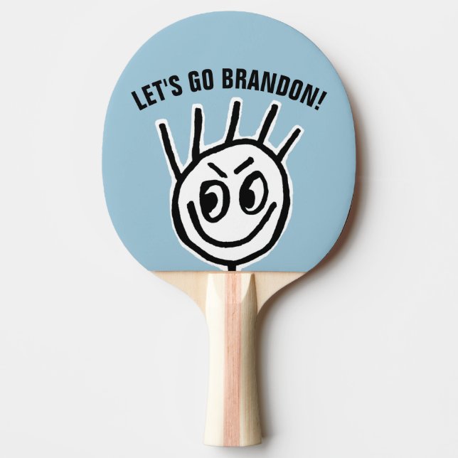 LET'S GO BRANDON! Ping Pong Paddle (Front)