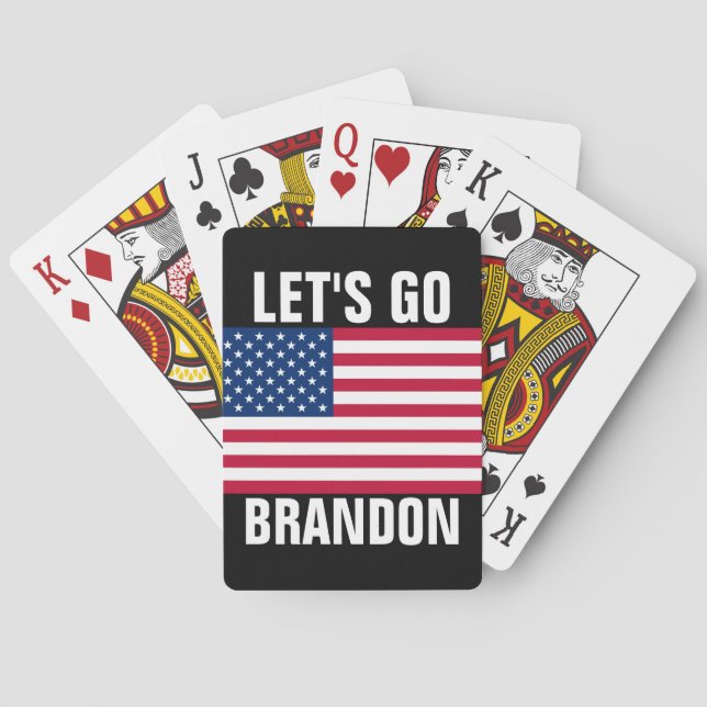 LET'S GO BRANDON PLAYING CARDS (Back)