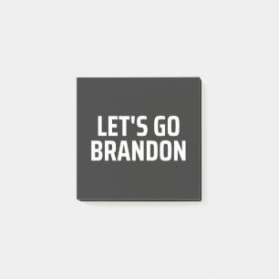 let's go brandon post-it notes