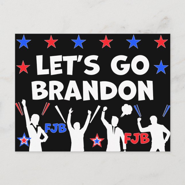 LET'S GO BRANDON POSTCARD (Front)