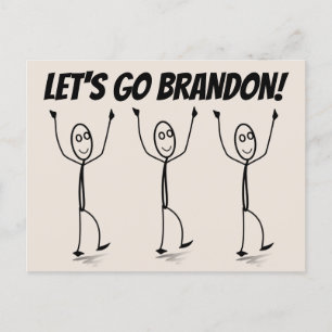 LET'S GO BRANDON! POSTCARDS