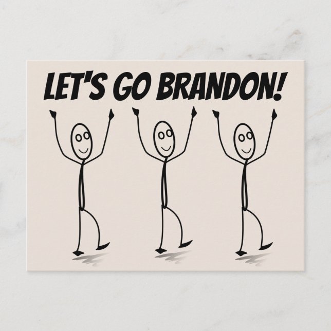 LET'S GO BRANDON! POSTCARDS (Front)