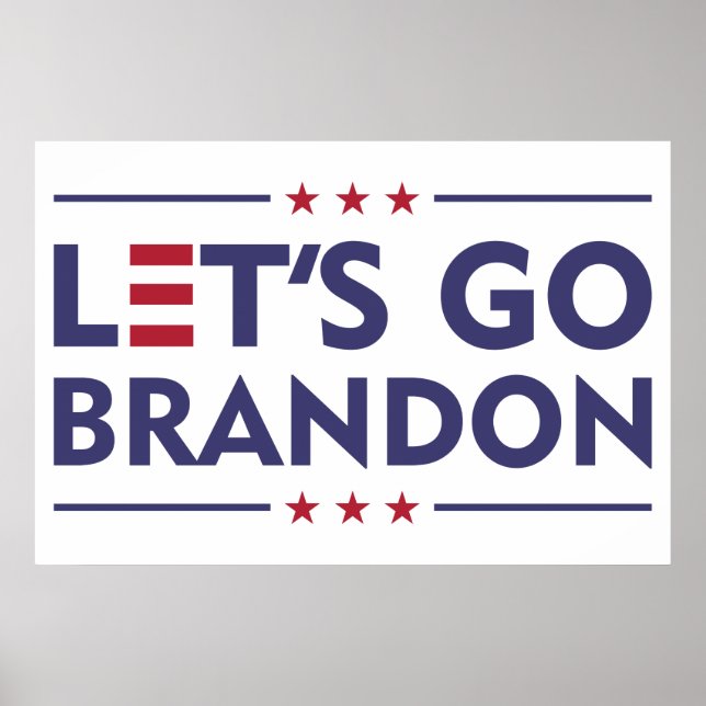 Let's Go Brandon Poster (Front)