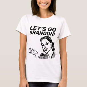 LET'S GO BRANDON! RETRO HOUSEWIFE T-SHIRTS TEES