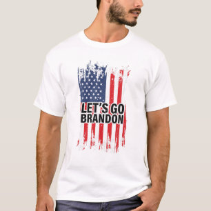 Let's Go Brandon Tee - Funny Conservative Anti Bid