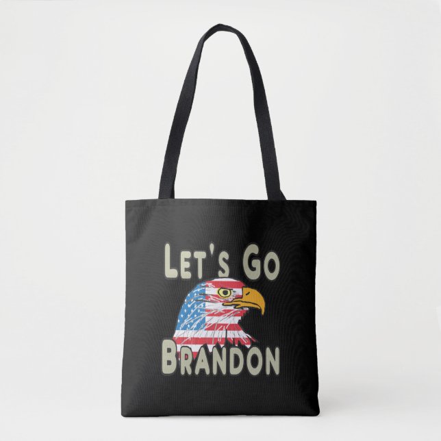 Let's Go Brandon Tote Bag (Front)