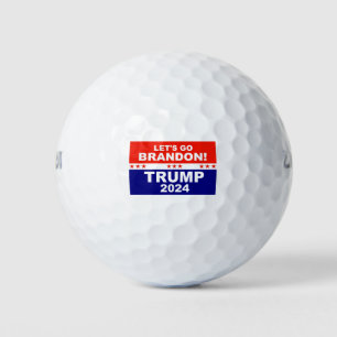 Let's go Brandon TRUMP 2024 Golf Balls
