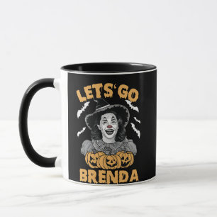 Let's Go Brenda Spooky Halloween Kamala Harris  Mug