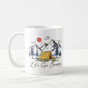 Let's Go Camping Coffee Mug