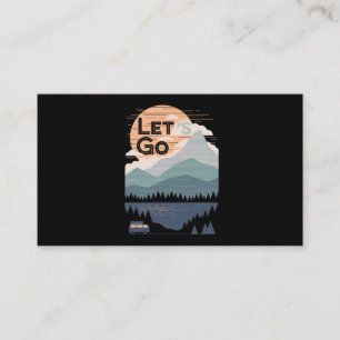 Let's Go Camping, Go Camp Business Card