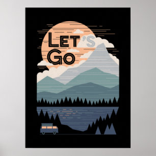 Let's Go Camping, Go Camp Poster