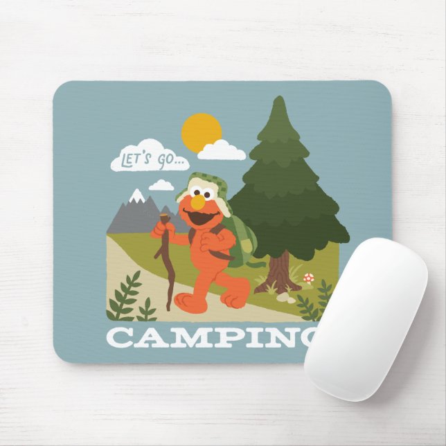 Let's Go Camping! Mouse Mat (With Mouse)
