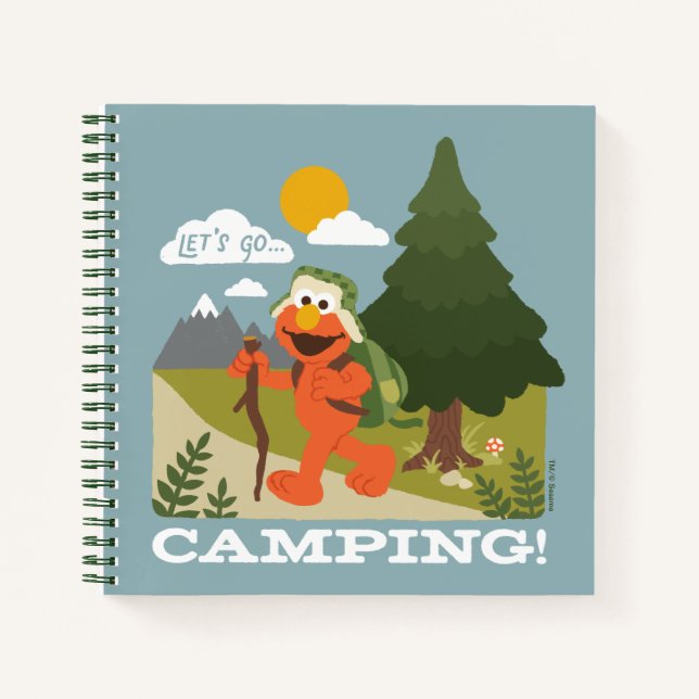 Let's Go Camping! Notebook (Front)