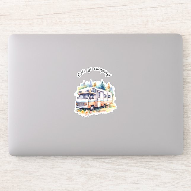 Let's Go Camping Retro Camper (Computer)