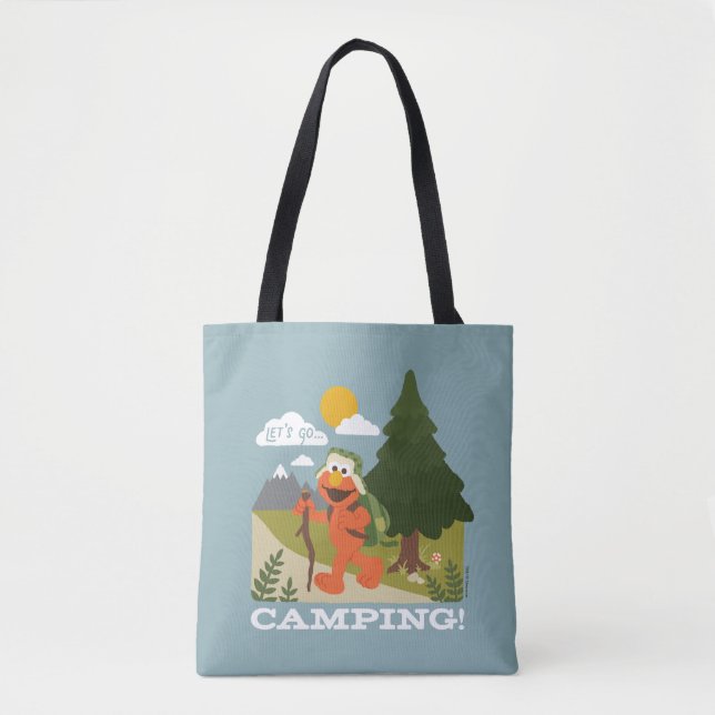 Let's Go Camping! Tote Bag (Front)