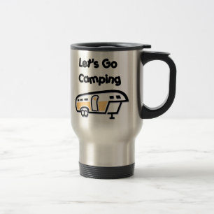 Let's Go Camping Travel Mug