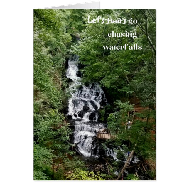 Let's Go Chasing Waterfalls  (Front)