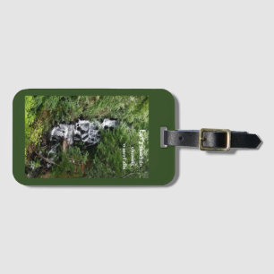 Let's Go Chasing Waterfalls Luggage Tag