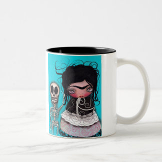 Lets go Dancing Two-Tone Coffee Mug