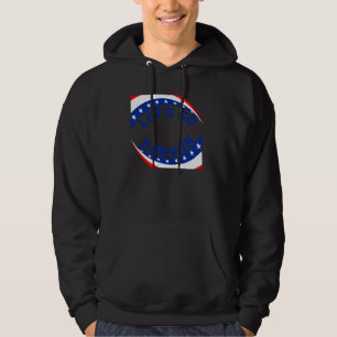 Lets Go Darwin Let Go Darwin Girl Us Flag Pul Hoodie