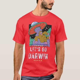 Let's Go Darwin USA Flag Vintage Fauci Ouchie Alie T-Shirt
