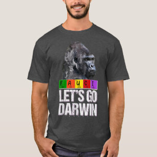 Let's Go Darwin USA Flag Vintage Fauci Ouchie Scie T-Shirt