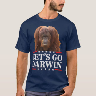 Let's Go Darwin USA Flag Vintage Fauci Ouchie Scie T-Shirt