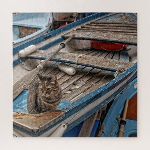 Let's Go Fishing - Cat Puzzle - 20x20 - 676 pcs