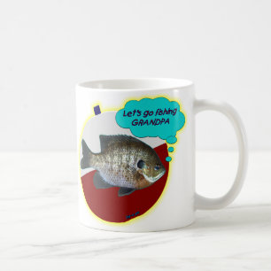 Let's Go Fishing Grandpa Coffee Mug