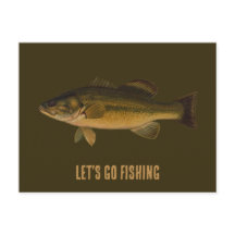 Let's Go Fishing Largemouth Bass Fish