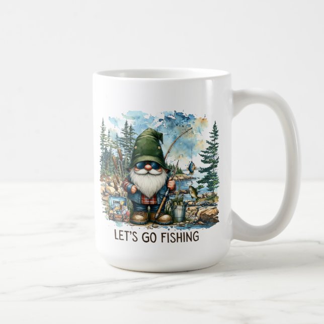 Let's Go Fishing Mug (Right)