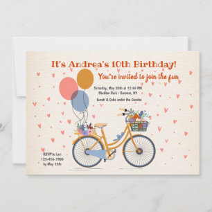 Let's Go For A Ride Invitation