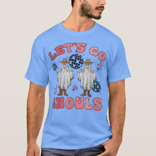 Let's Go Ghouls Disco Ball Ghost Spooky Halloween T-Shirt
