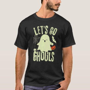 Let's Go Ghouls Ghost Halloween costumes for Men W T-Shirt