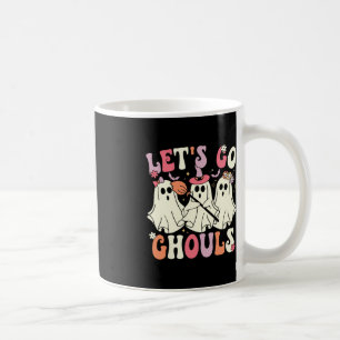 Let's Go Ghouls Halloween Ghost Costume Retro Groo Coffee Mug