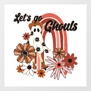 Let's go Ghouls Window Cling
