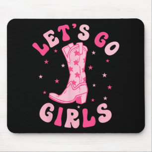 Let's Go Girls Bridesmaid Bride Squad Nashville Ba Mouse Mat