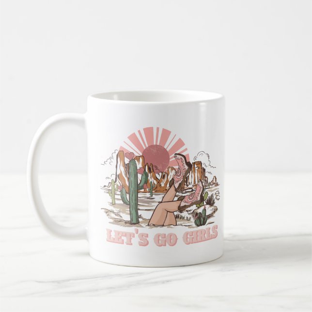 Let's Go Girls Coffee Mug (Left)